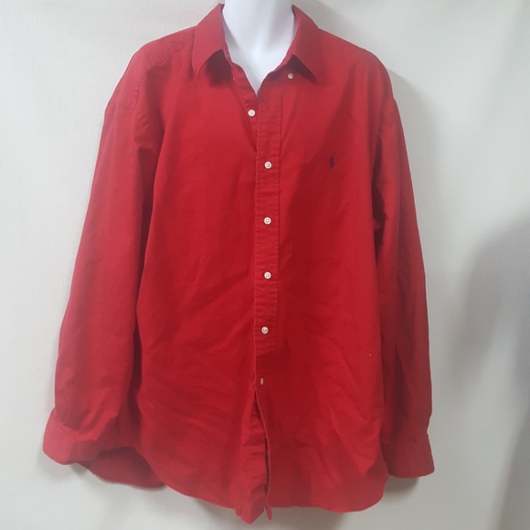 Ralph Lauren Other - Ralph Lauren Red Shirt Size 2XL